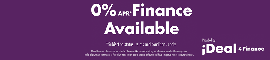 Zero Percent Finance Available